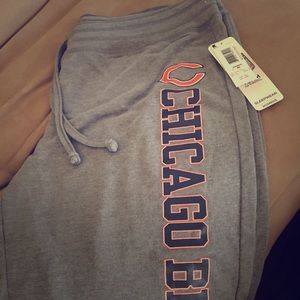 NFL Team Apparel Chicago Bears Sweatpants Capris
